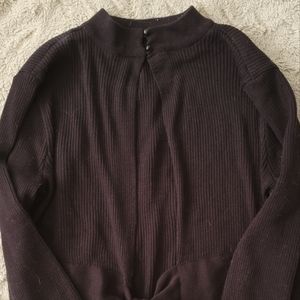 NY & Co. Open  Back Tie Sweater